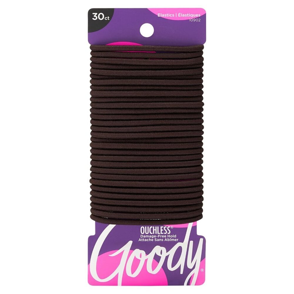 Ouchless Hair Elastics โ No Pull, No Breakage, Tangle-Free Hold for Thick, Curly